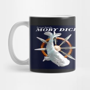 Moby Dick Image and Quote Mug